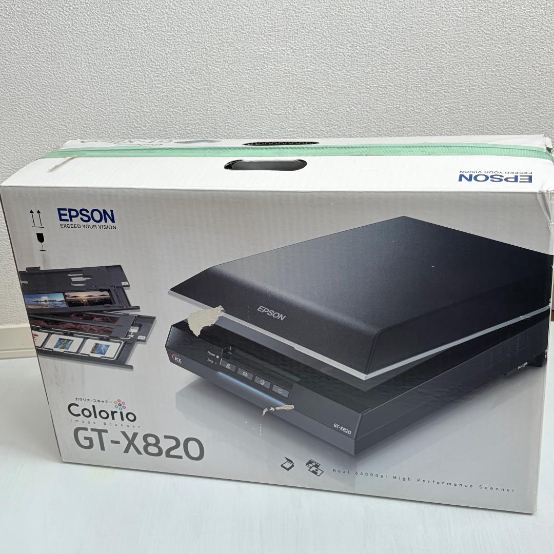 【超美品】EPSON Colorio GT-X820 スキャナー 動作確認済み