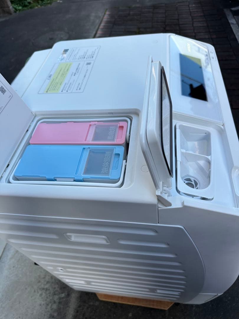 無料長期保証残有り HITACHI ドラム式洗濯機 BD-STX120HL(w)