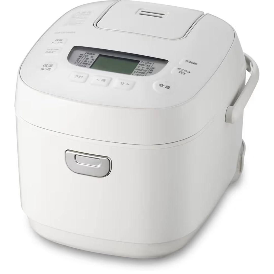 【新品】アイリスオーヤマ炊飯器　RC-MEA50-W