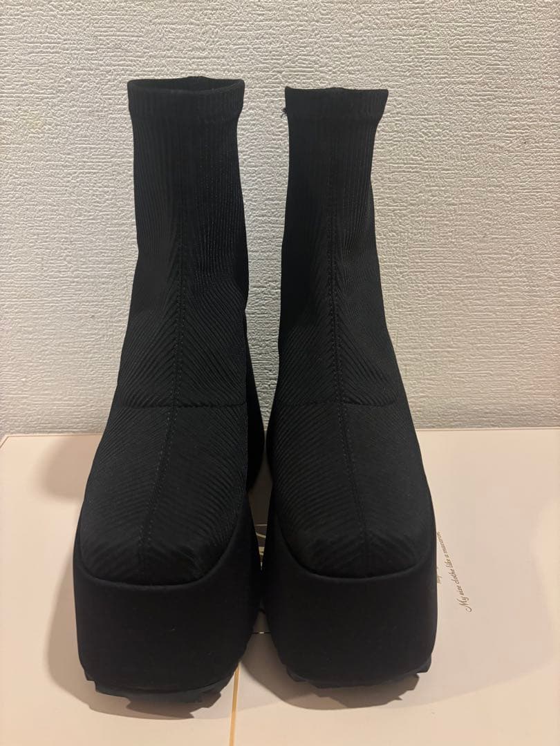 12cm盛れるショートブーツ ミシェルマカロン michellMacaron S