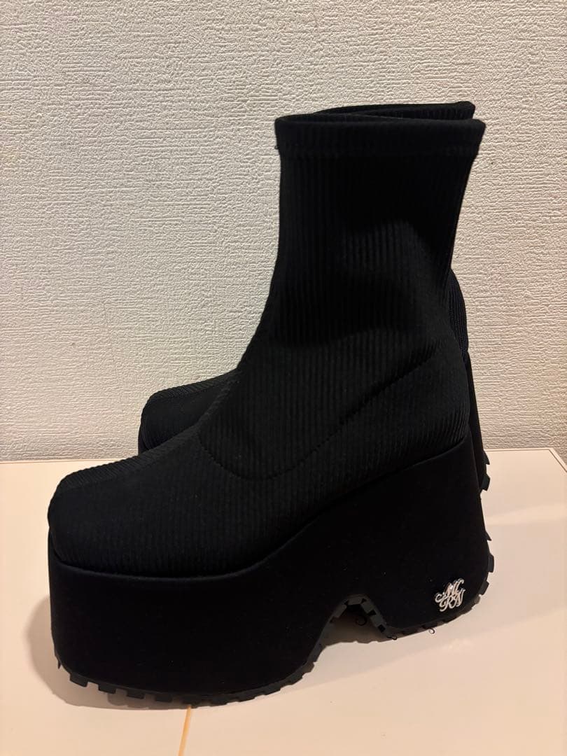 12cm盛れるショートブーツ ミシェルマカロン michellMacaron S