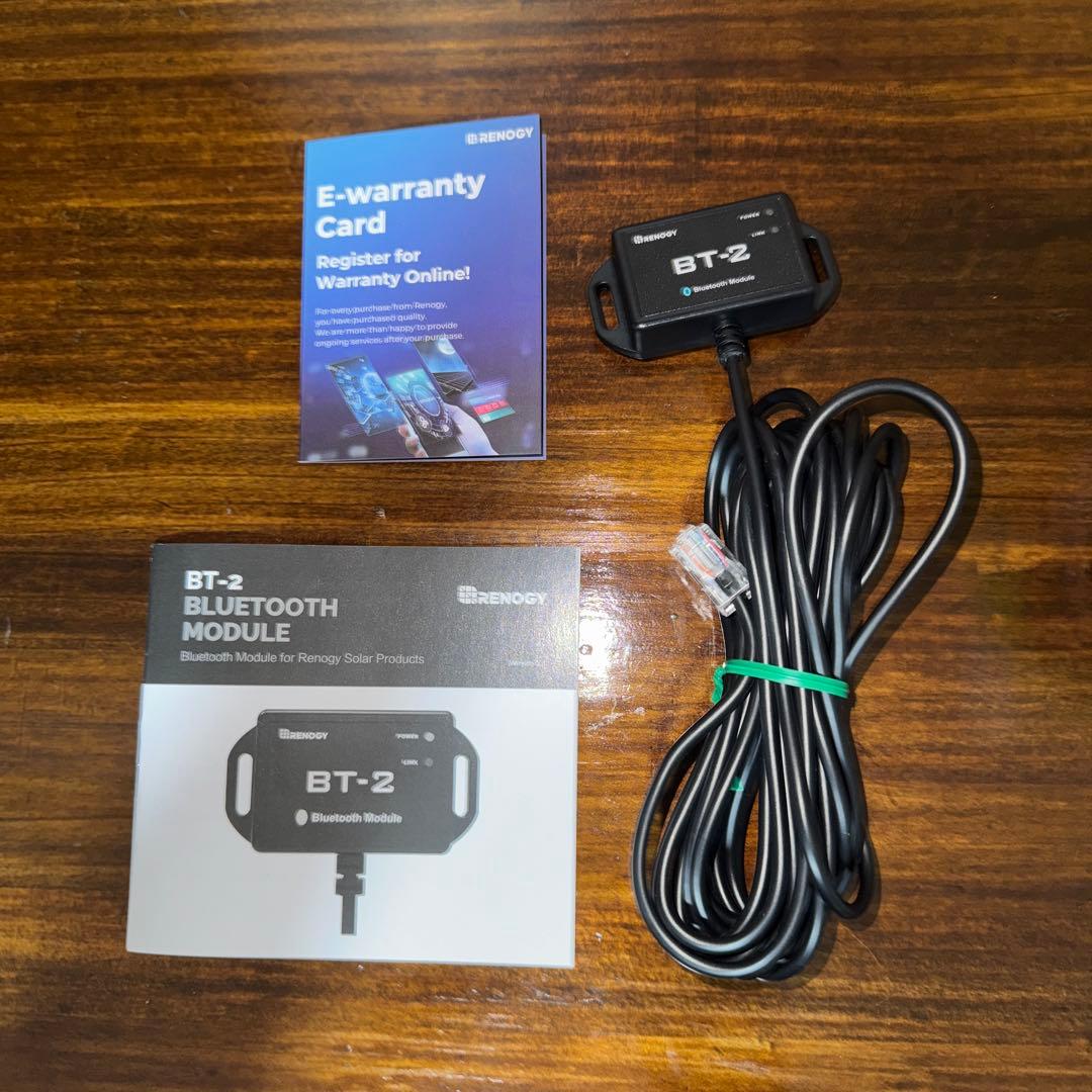 Renogy 走行充電器12V 30A BT-2セット