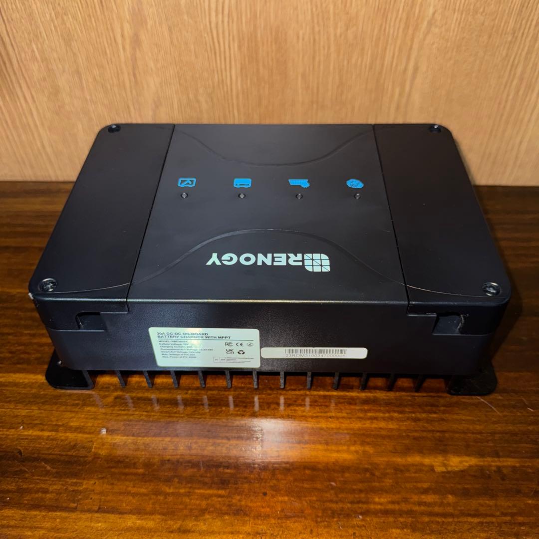 Renogy 走行充電器12V 30A BT-2セット