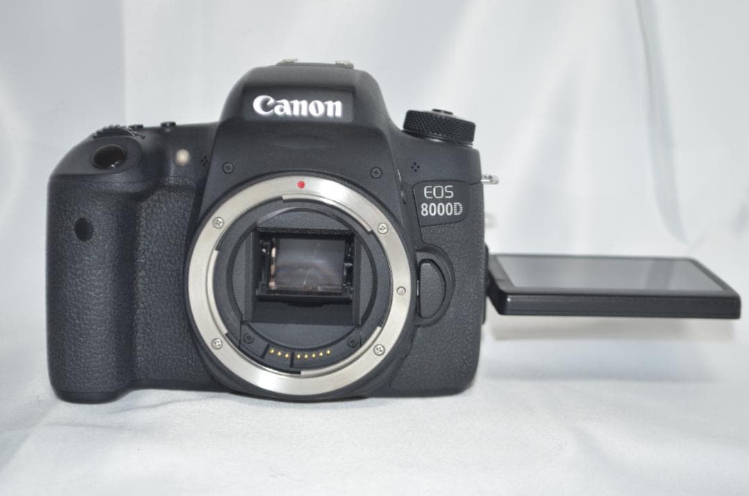 美品 Canon キャノン EOS 8000D レンズキット