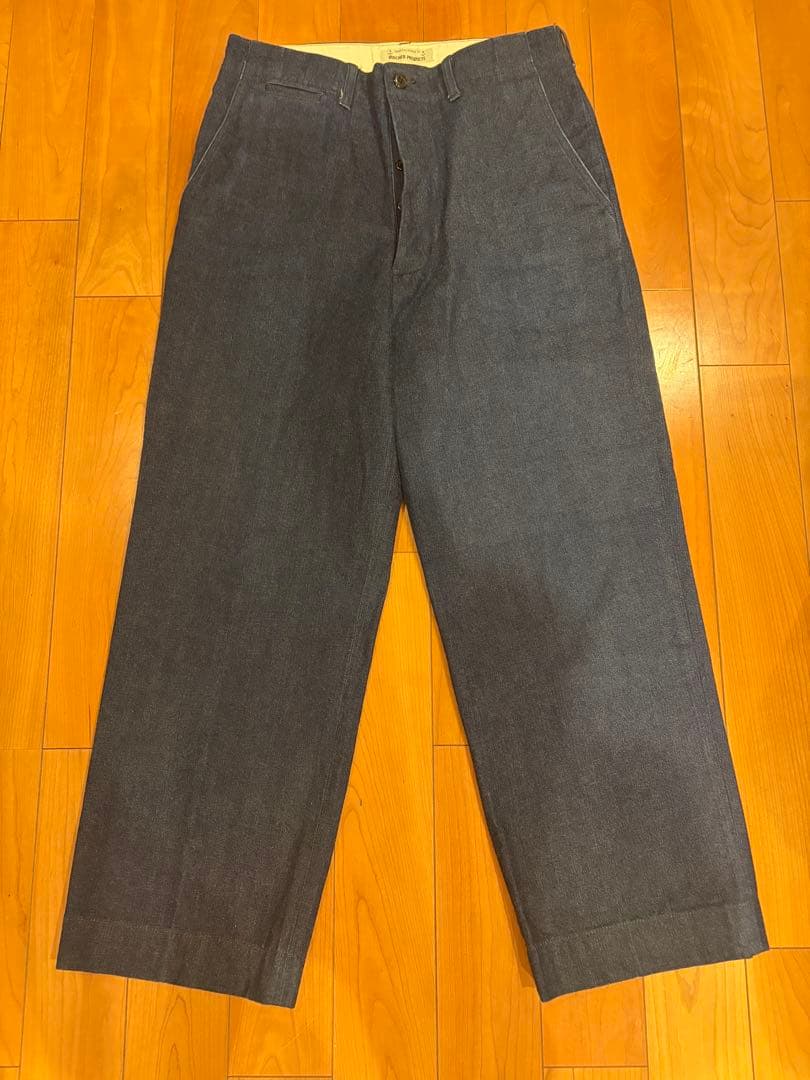 BUTCHER PRODUCTS ミリタリーデニムパンツ サイズ34