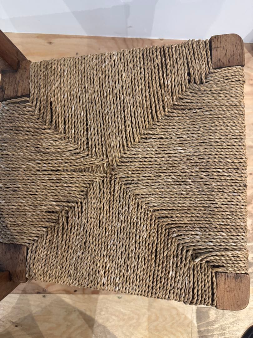 チャーチチェア(座面コード網)