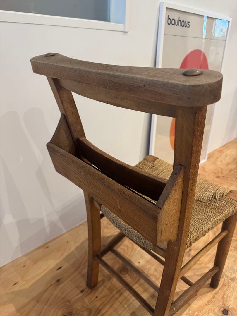 チャーチチェア(座面コード網)