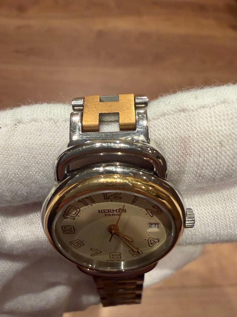 エルメス　レディース腕時計　プルマン