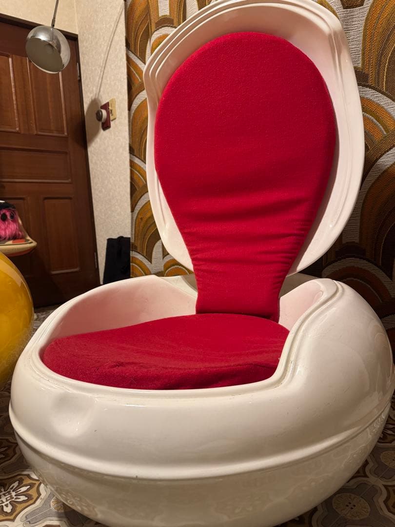 ニ*ん様 ガーデンエッグチェア　スペースエイジ　ミッドセンチュリーPeter G