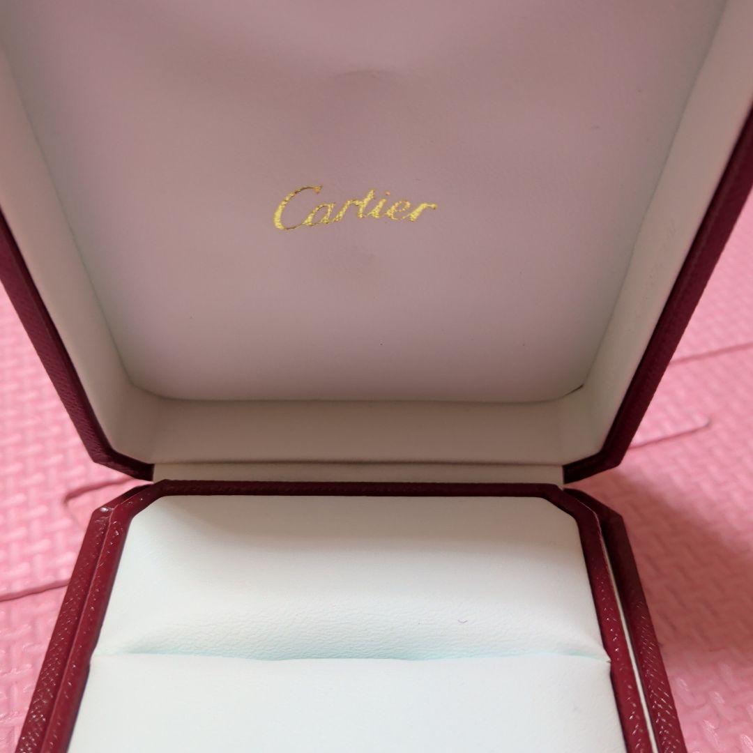 Cartier シルバー ウェーブデザインリング