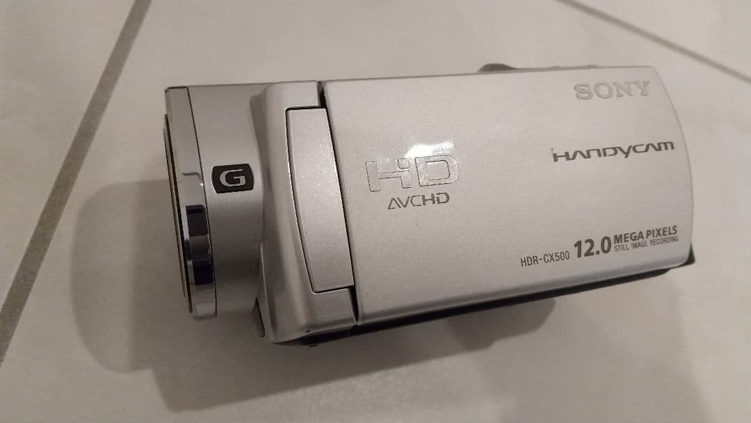 デジタルビデオ SONY HDR-CX500V ハンディカム 12.0メガ