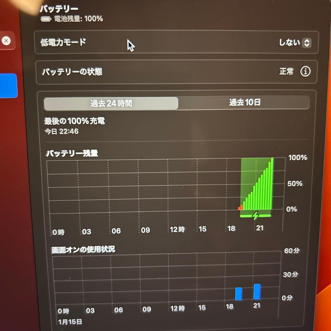 【保証あり】1256GB SSD A2337 84% 最大94%