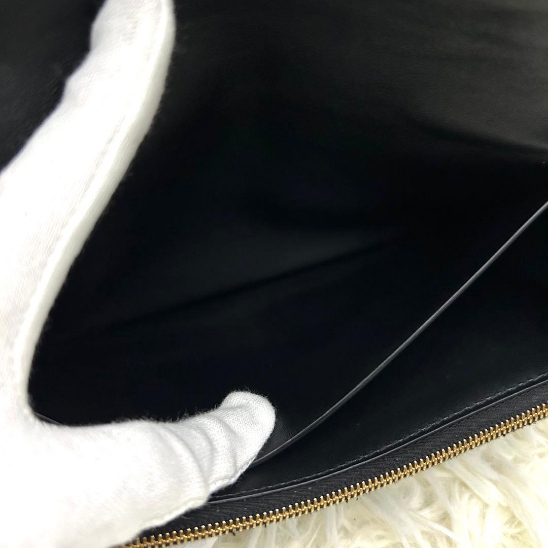 【美品】ICチップ内蔵 BOTTEGA VENETA ボッテガヴェネタ 長財布