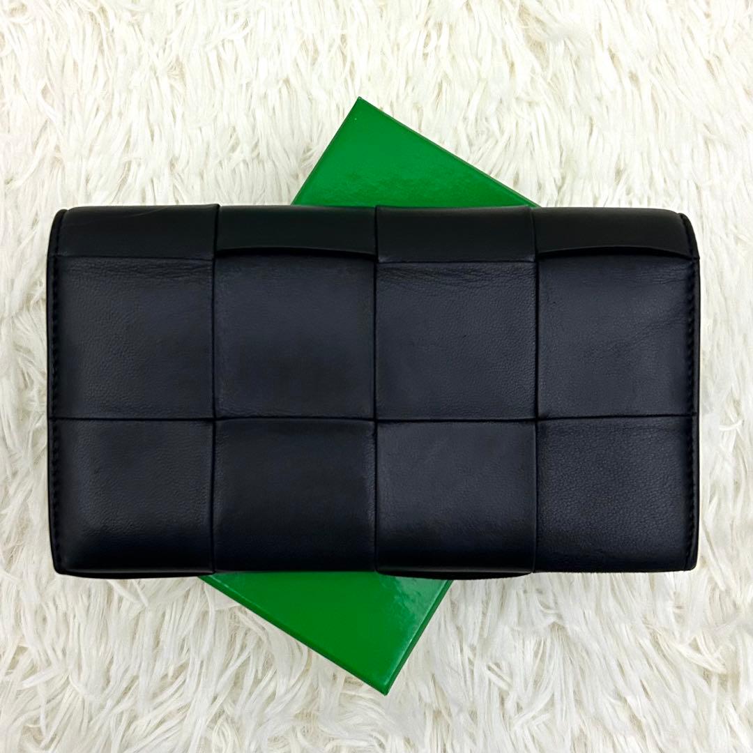 【美品】ICチップ内蔵 BOTTEGA VENETA ボッテガヴェネタ 長財布