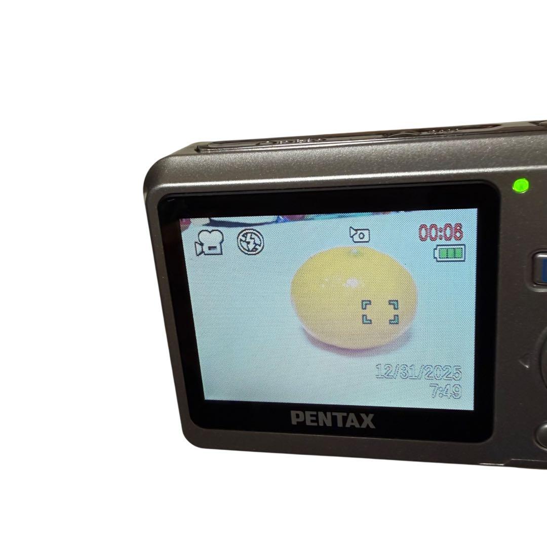 （極美品）PENTAX Optio E50 コンパクトデジカメ 乾電池式
