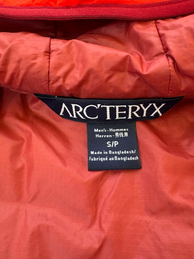 ARC'TERYX Atom Hoodie Sサイズ