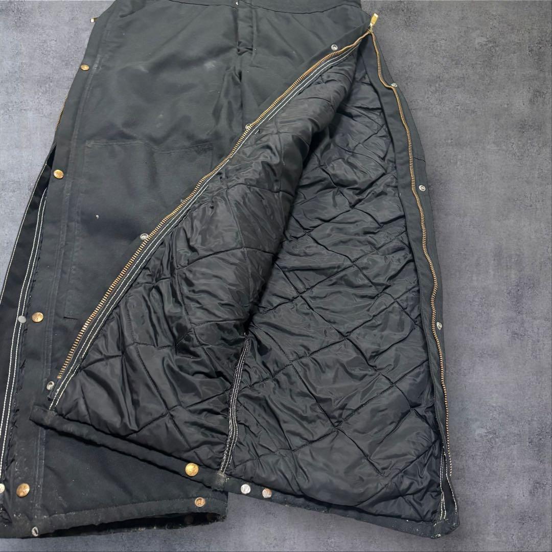 激レア 80s Carhartt ダック ダブルニー オーバーオール 38x32