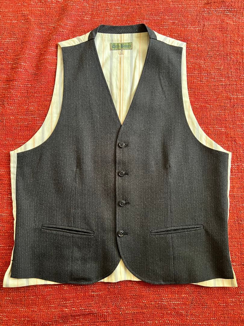Dry Bones トラウザーズ　ベスト　セットアップ