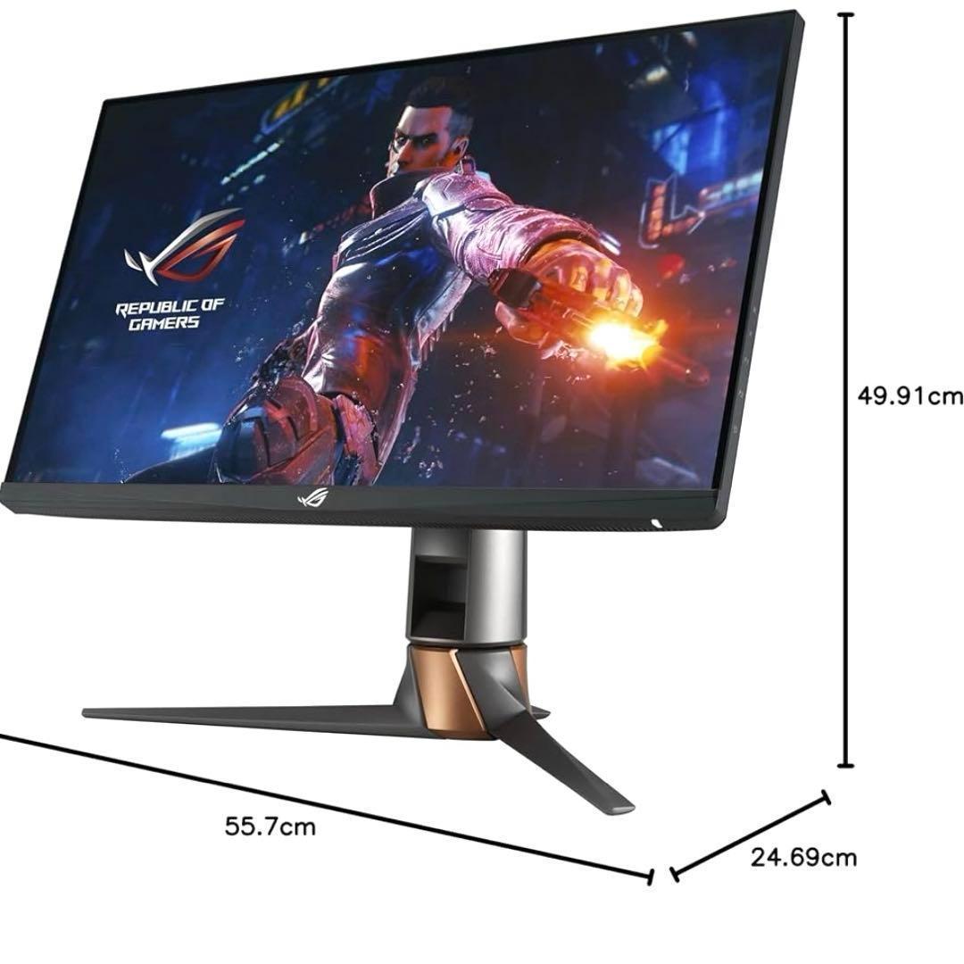 【未使用】ASUS ゲーミングモニター 24.5インチ PG259QNR