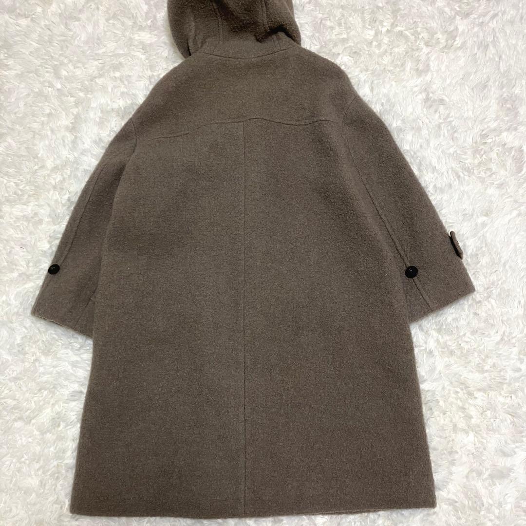 美品 近年モデル セオリーリュクス ダッフルコート グレージュ PONDA