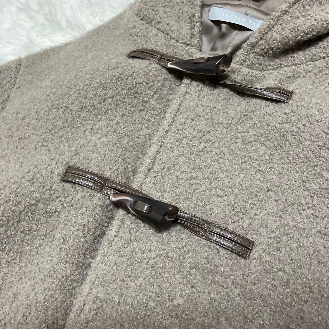 美品 近年モデル セオリーリュクス ダッフルコート グレージュ PONDA