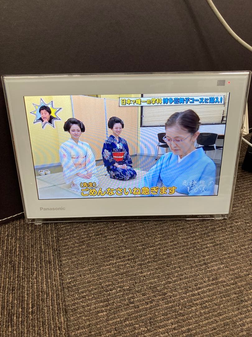 Panasonic ポータブルテレビ　プライベート・ビエラ UN-10TD6-K