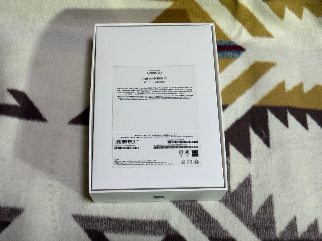 iPad mini 第6世代 Wi-Fi＋Cellular 256GB