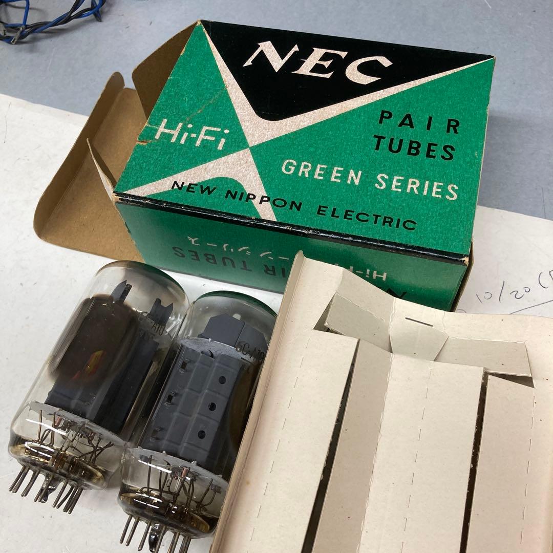 NEC　6C-A10　同一ロット　2本　真空管