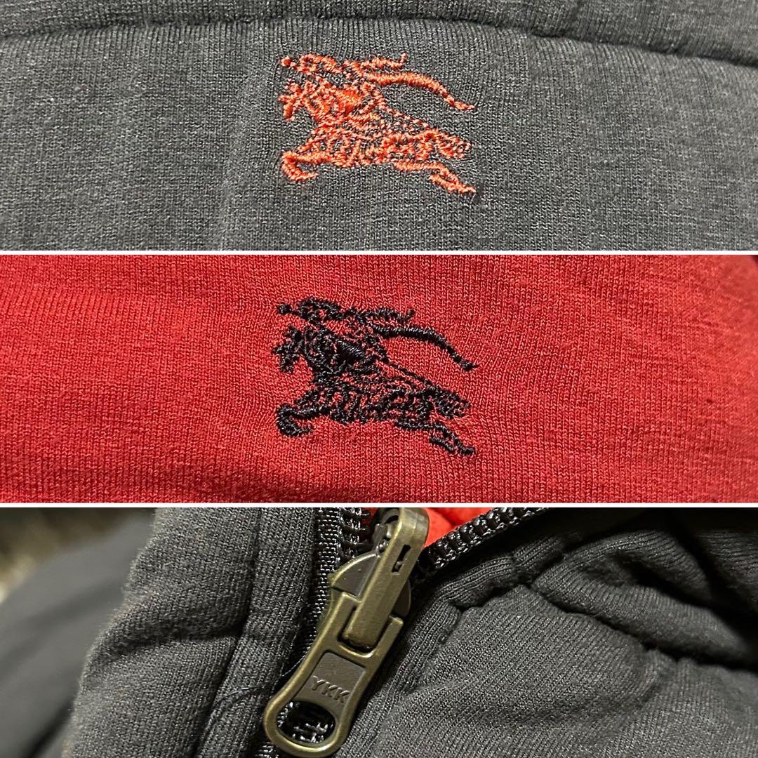 バーバリーブルーレーベル マルチway リバーシブル ダウンジャケット Mサイズ