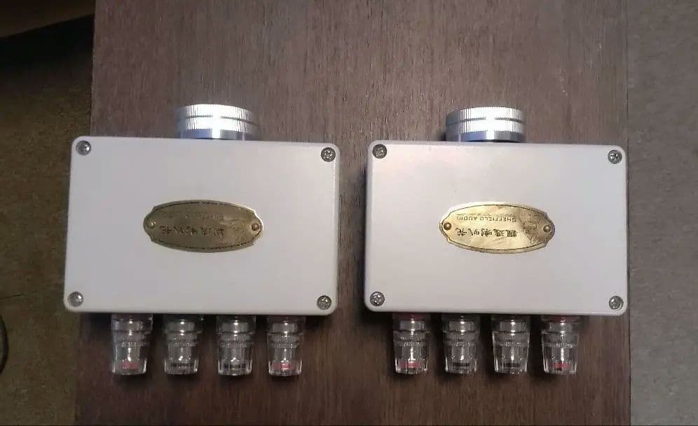 スーパーツィーター用コンデンサー内蔵型アッテネーター