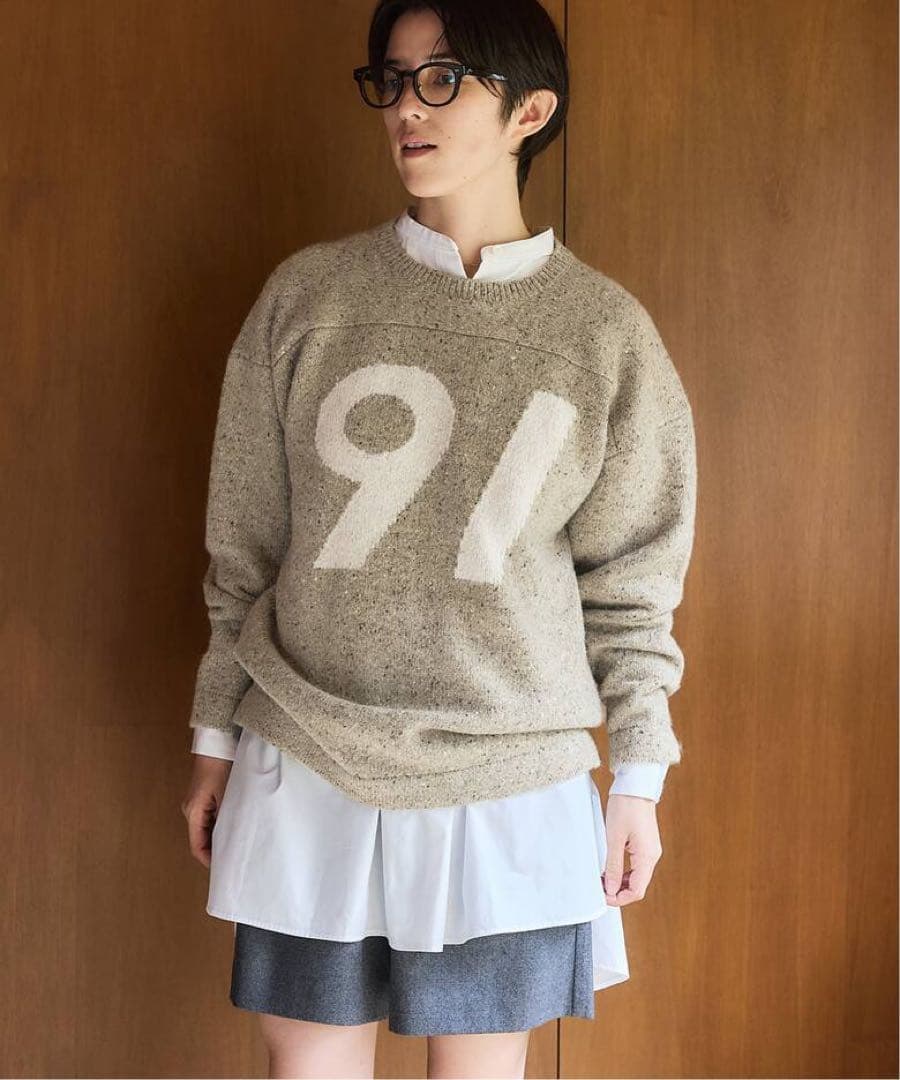 IENABLACK ローゲージインターシャニット