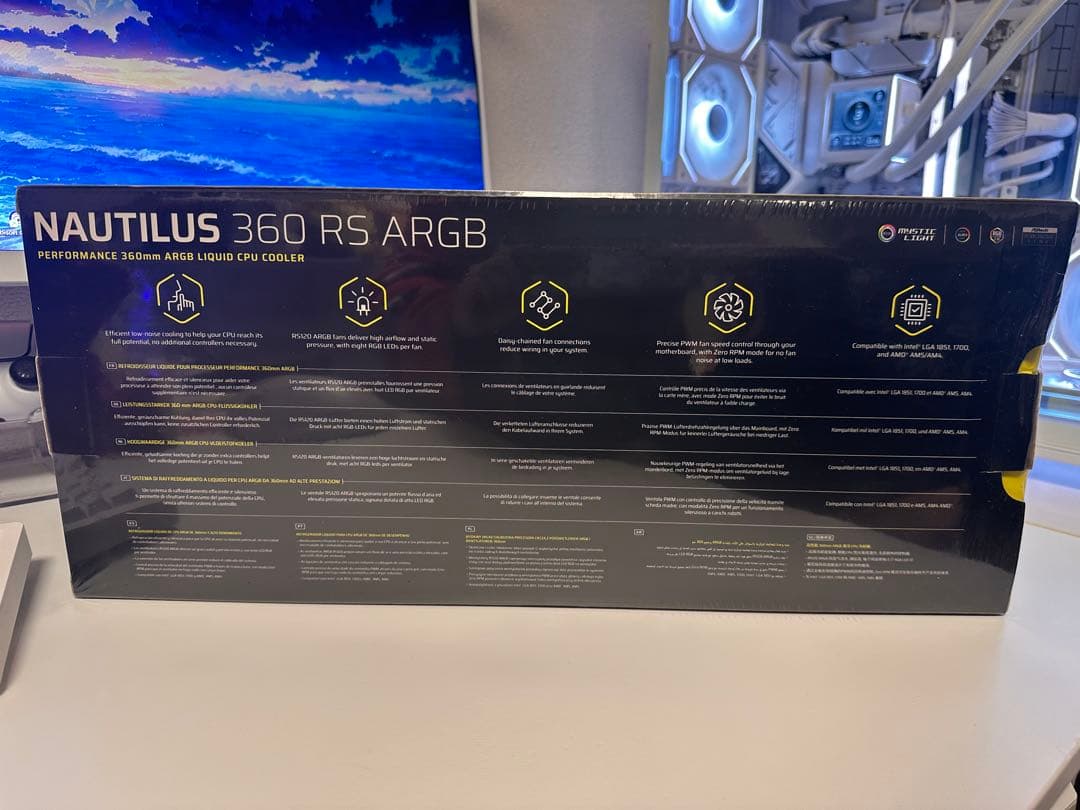 【新品・未開封】CORSAIR NAUTILUS 360 RS ARGB