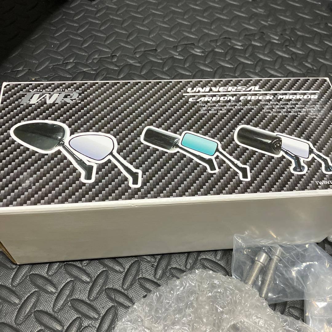 TWR型 カーボン100mmミラー