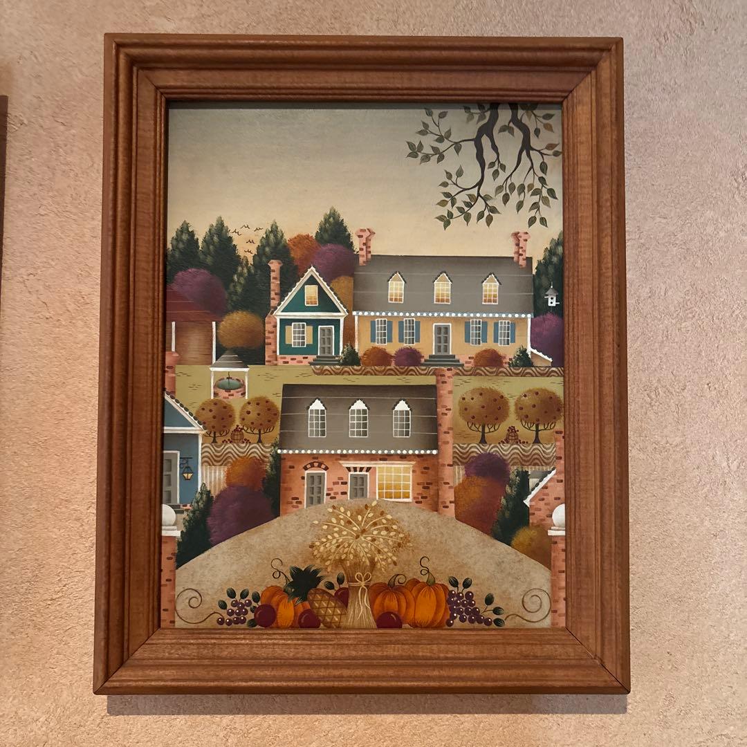 トールペイント作品　４点