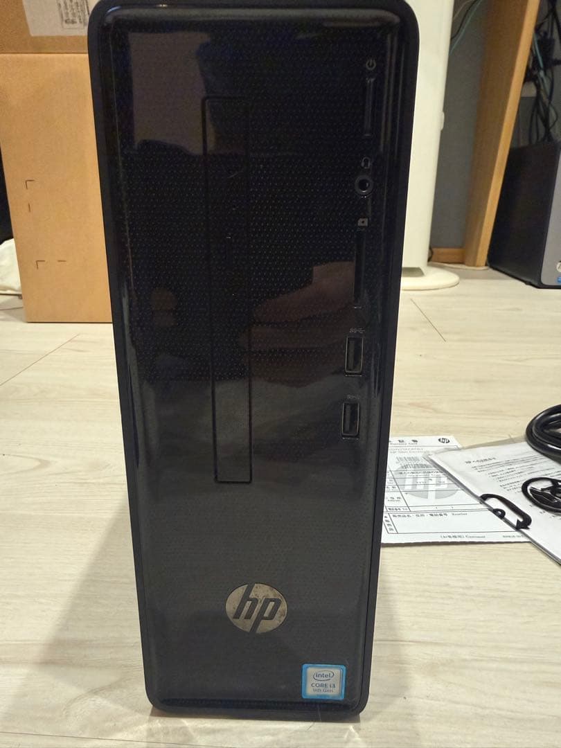 HP Slim Desktop PC Core i3 9世代 デスクトップ