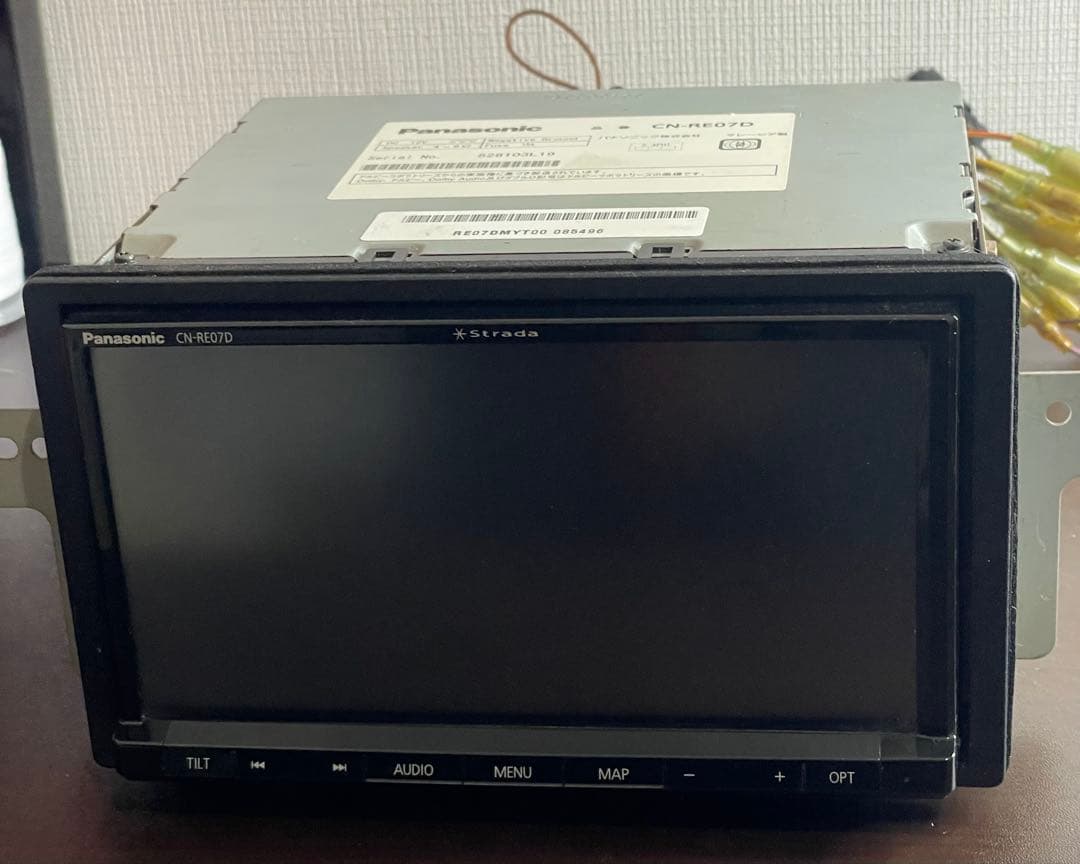 Panasonic ストラーダ　CN-RE07D 地図データ　２０20年