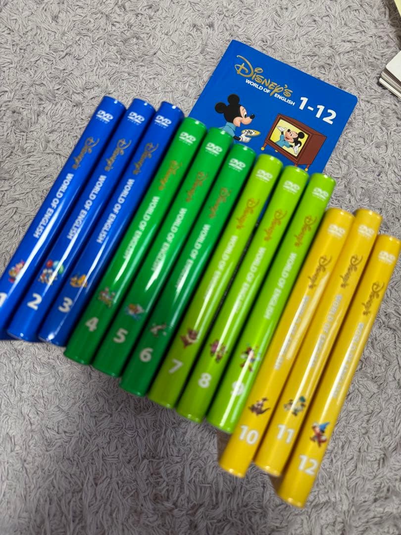 【本日限定価格1/30】DWE ディズニー英語システム【棚もセット！】