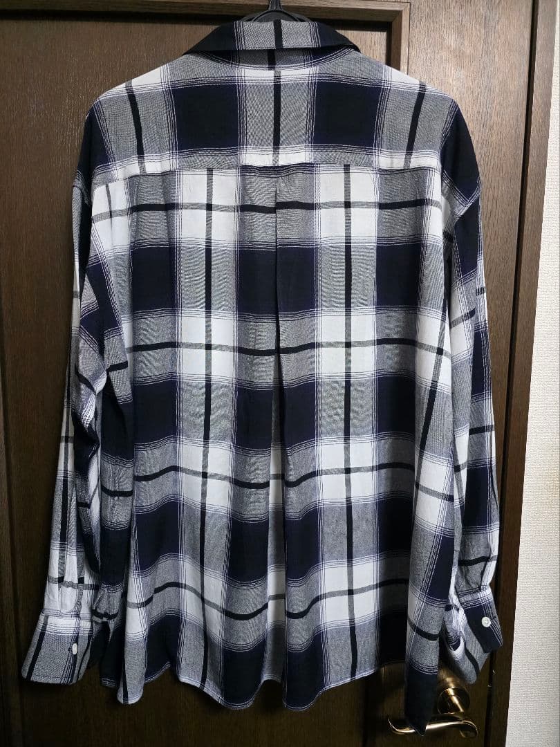 Afiit CHECK SHIRT BLUE サイズ1 25SS