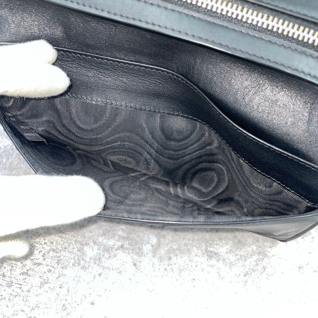 Maison Margiela　メゾンマルジェラ 長財布　黒　レザー　折り財布