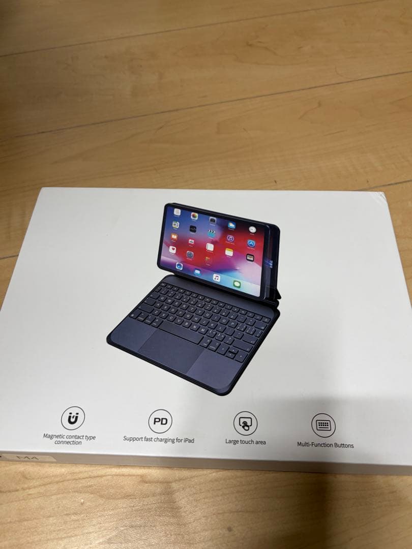 iPad キーボード Smart Connector 充電不要 充電ポート有