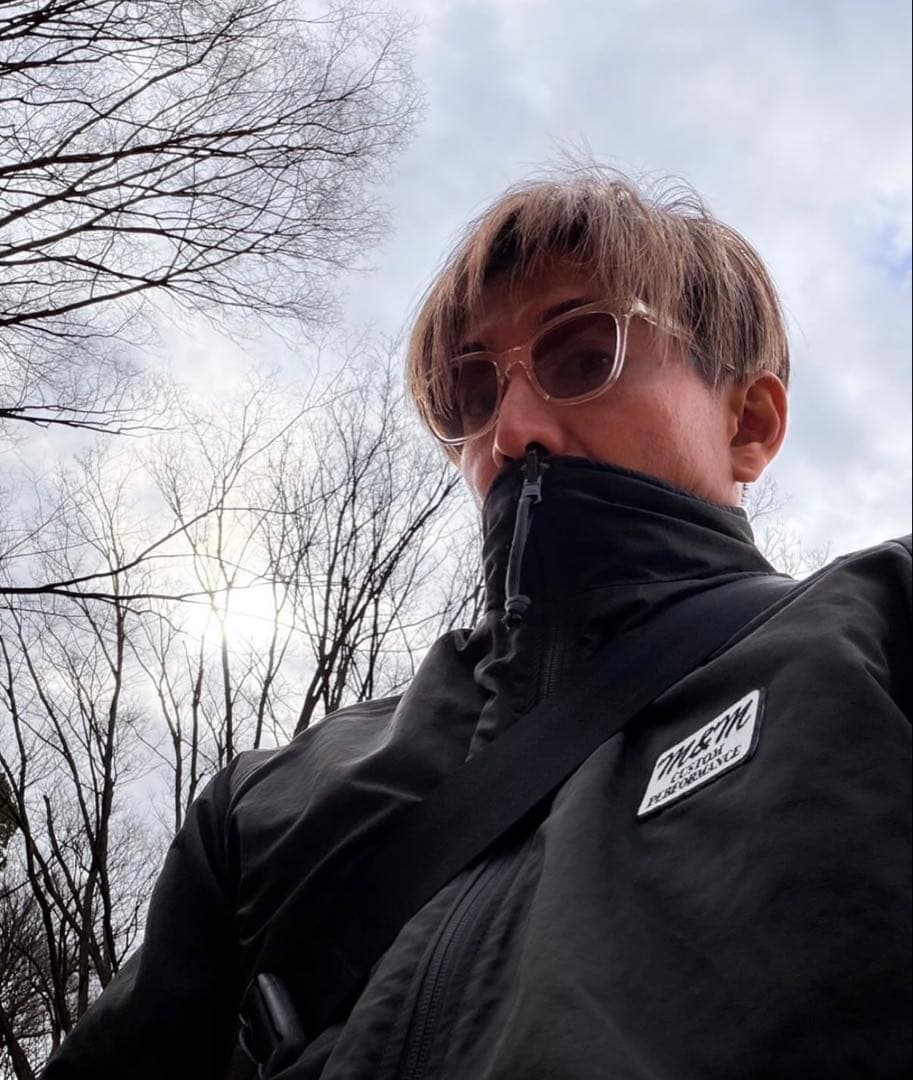 キムタク　M&M ナイロン　フリース　リバーシブル　ジャケット　同型同色　タグ付