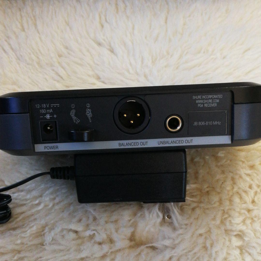 SHURE ( シュアー ) pg4　ワイヤレス受信機