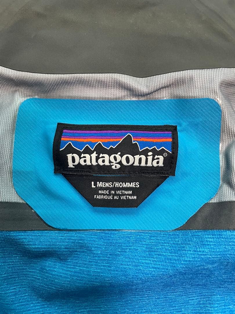 美品　patagonia / パタゴニア　シェルジャケット　ブルー　L