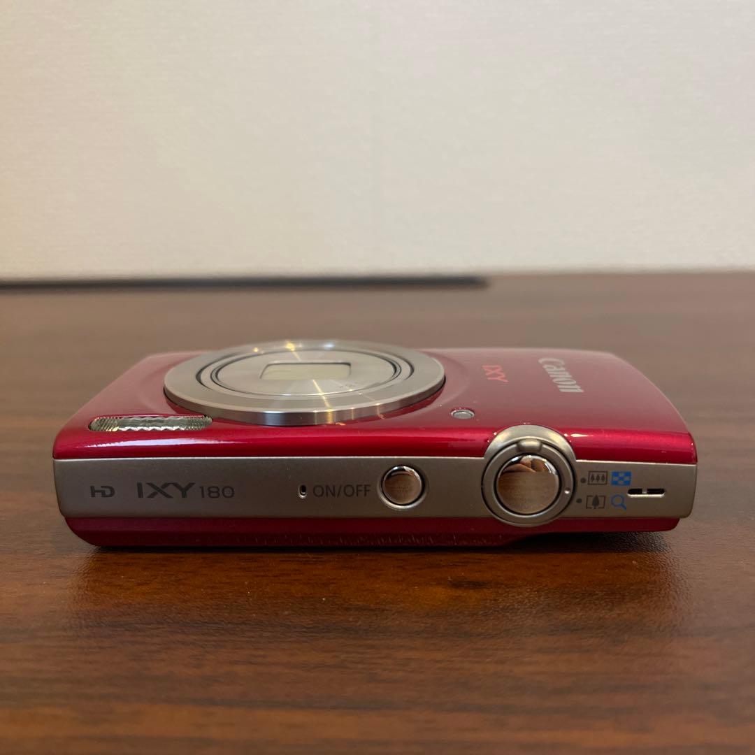 3556 Canon IXY 180 レッド 【デジカメ】