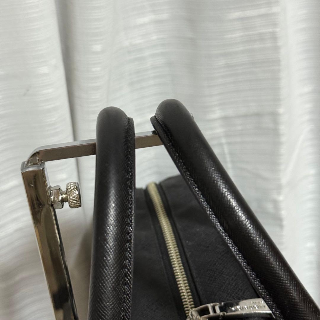 極美品✨ペッレモルビダ　キャピターノ　ビジネスバッグ　レザー　ブラック