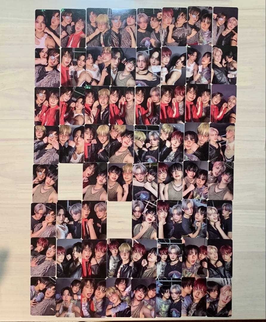 &TEAM btl ユニットトレカ　62枚セット