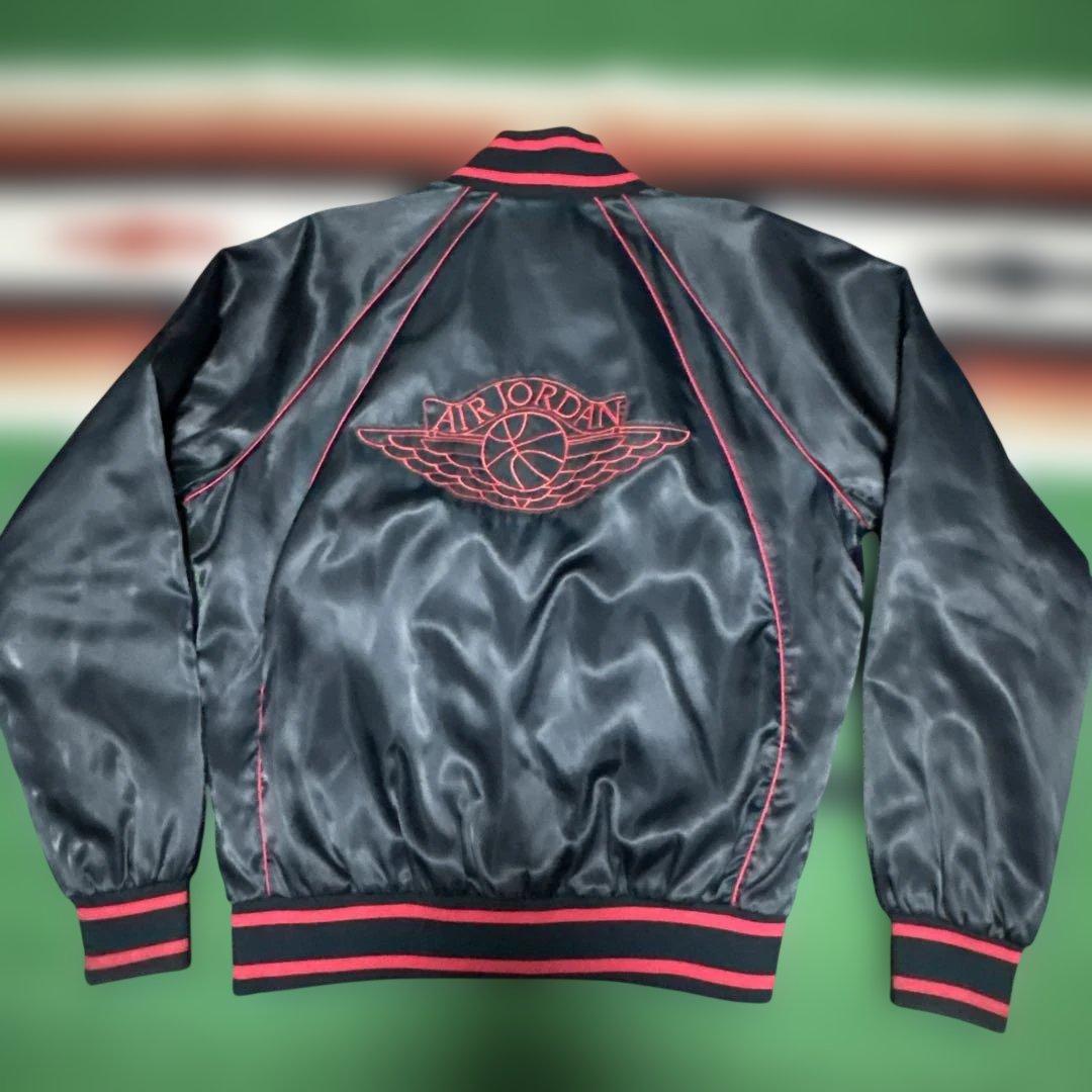 80's ビンテージ　ジョーダン　ジャケット　AIR JORDAN ウイングロゴ
