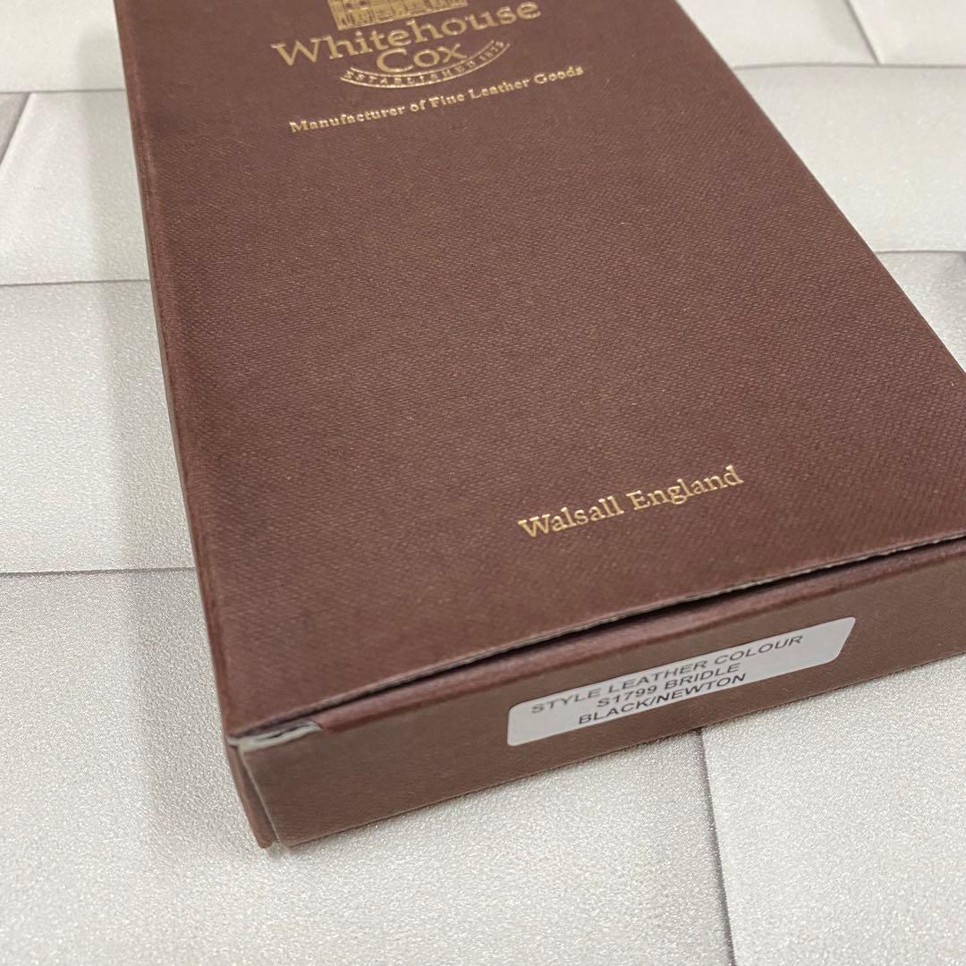 Whitehouse Cox S1799 LONG WALLET ブラック