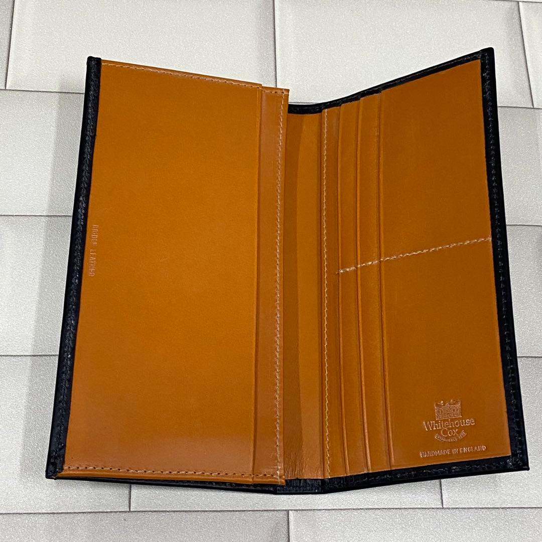 Whitehouse Cox S1799 LONG WALLET ブラック