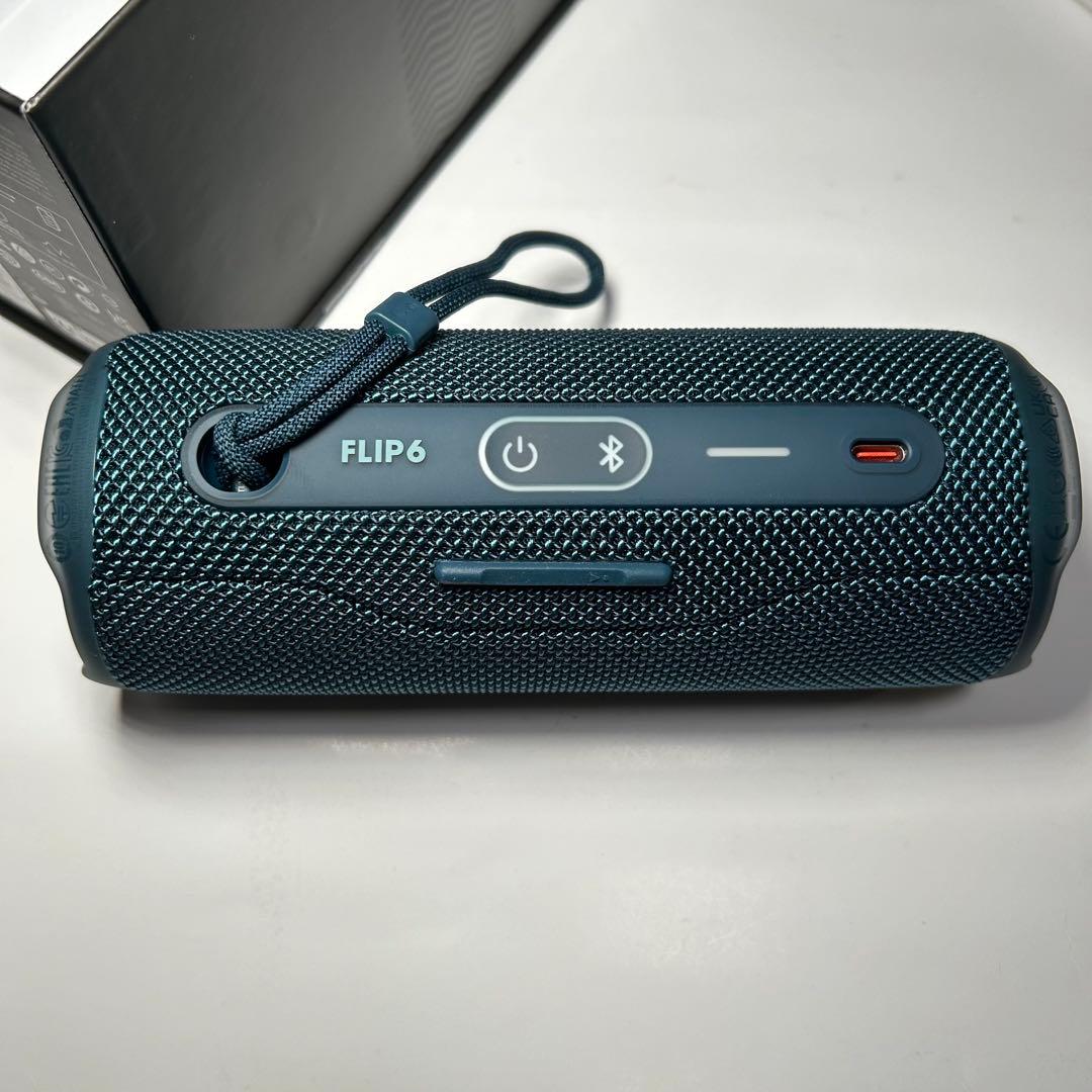 JBL FLIP6 ワイヤレススピーカー ブルー